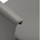 Kirpyklinė kėdė Hair System Halo, pilka-auksinė