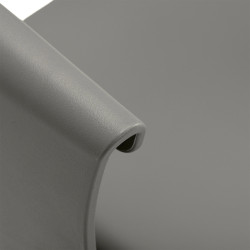 Kirpyklinė kėdė Hair System Halo pilka–juoda