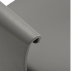 Kirpyklinė kėdė Hair System Halo pilka–juoda