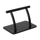 Kirpyklinė kėdė Hair System Duplex juoda salonams