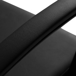 Kirpyklinė kėdė Hair System Edge juoda salonams