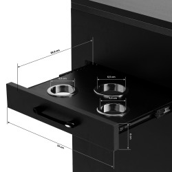 Kirpyklinė spintelė Gabbiano 2027B grožio salonams