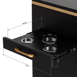 Kirpyklinė spintelė Gabbiano 2027BG grožio salonams