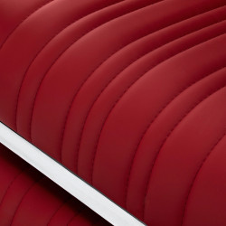 Barber krėslas Gabbiano Elias, raudonas