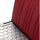 Barber krėslas Gabbiano Elias, raudonas