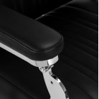 Barber krėslas Gabbiano Elias, juodas