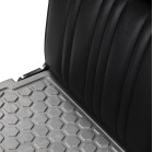 Barber krėslas Gabbiano Elias, juodas