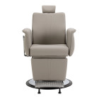 Barber krėslas Gabbiano Athena pilkas