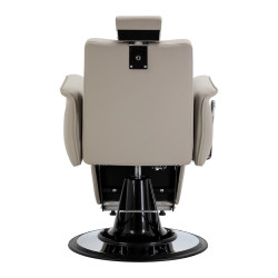 Barber krėslas Gabbiano Athena pilkas