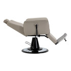 Barber krėslas Gabbiano Athena pilkas