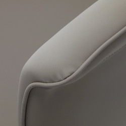 Barber krėslas Gabbiano Athena pilkas