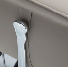 Barber krėslas Gabbiano Athena pilkas