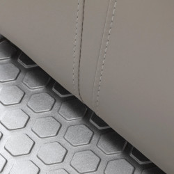 Barber krėslas Gabbiano Athena pilkas