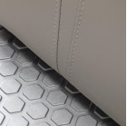 Barber krėslas Gabbiano Athena pilkas