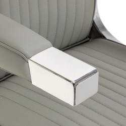 Barber krėslas Gabbiano Visionerio pilkas