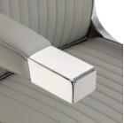 Barber krėslas Gabbiano Visionerio pilkas