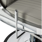 Barber krėslas Gabbiano Visionerio pilkas