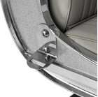 Barber krėslas Gabbiano Visionerio pilkas