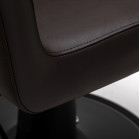 Kirpyklinė kėdė Gabbiano Lucca ruda salonams