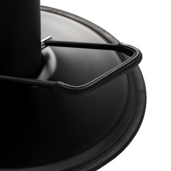 Kirpyklinė kėdė Gabbiano Lucca ruda salonams