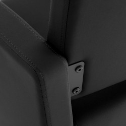 Kirpimo kėdė Gabbiano Vitoria juoda