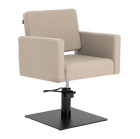 Kirpimo kėdė Gabbiano Vitoria pilkai smėlinė