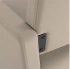 Kirpimo kėdė Gabbiano Vitoria pilkai smėlinė