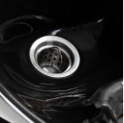 Kirpyklinė plautuvė Gabbiano Vitoria, juoda