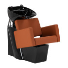 Kirpyklinė plautuvė Gabbiano Vitoria ruda