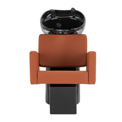 Kirpyklinė plautuvė Gabbiano Vitoria ruda