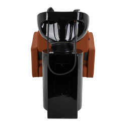 Kirpyklinė plautuvė Gabbiano Vitoria ruda