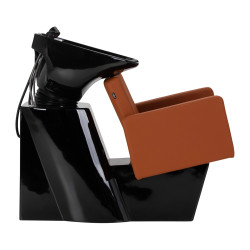 Kirpyklinė plautuvė Gabbiano Vitoria ruda