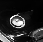 Kirpyklinė plautuvė Gabbiano Vitoria, pilkai smėlynė