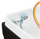 SPA gultas Gabbiano Head Spa Maldives, juodas