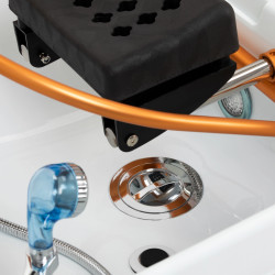 SPA gultas Gabbiano Head Spa Maldives, juodas