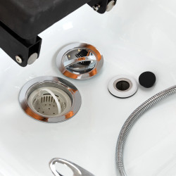 SPA gultas Gabbiano Head Spa Maldives, juodas