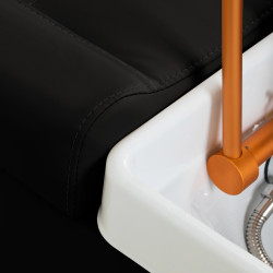 SPA gultas Gabbiano Head Spa Maldives, juodas