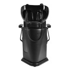 Kirpyklinė plautuvė Gabbiano Madryt juoda