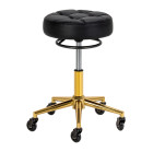 Meistro kėdė Gabbiano D054G juoda-auksinė