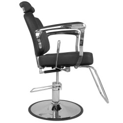 Barber kėdė BJORN BH-3318 matinė juoda