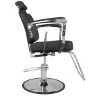 Barber kėdė BJORN BH-3318 matinė juoda