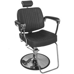 Barber kėdė BJORN BH-3318 matinė juoda