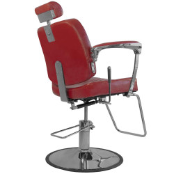 Barber kėdė BJORN BH-3318 raudona