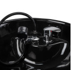 Kirpyklinė plautuvė Hair System Komodo juoda