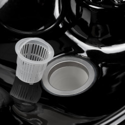 Kirpyklinė plautuvė Hair System Komodo juoda