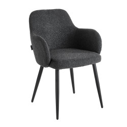 Kėdė 4Rico Intra, juoda | Grožio salonams