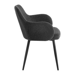 Kėdė 4Rico Intra, juoda | Grožio salonams