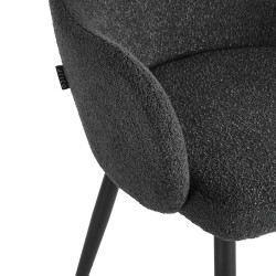 Kėdė 4Rico Intra, juoda | Grožio salonams