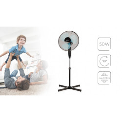 MPM MWP-17/C ventiliatorius su stovu 50W | 3 greičiai