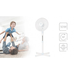 MPM MWP-17 ventiliatorius su stovu 50W | 3 greičiai